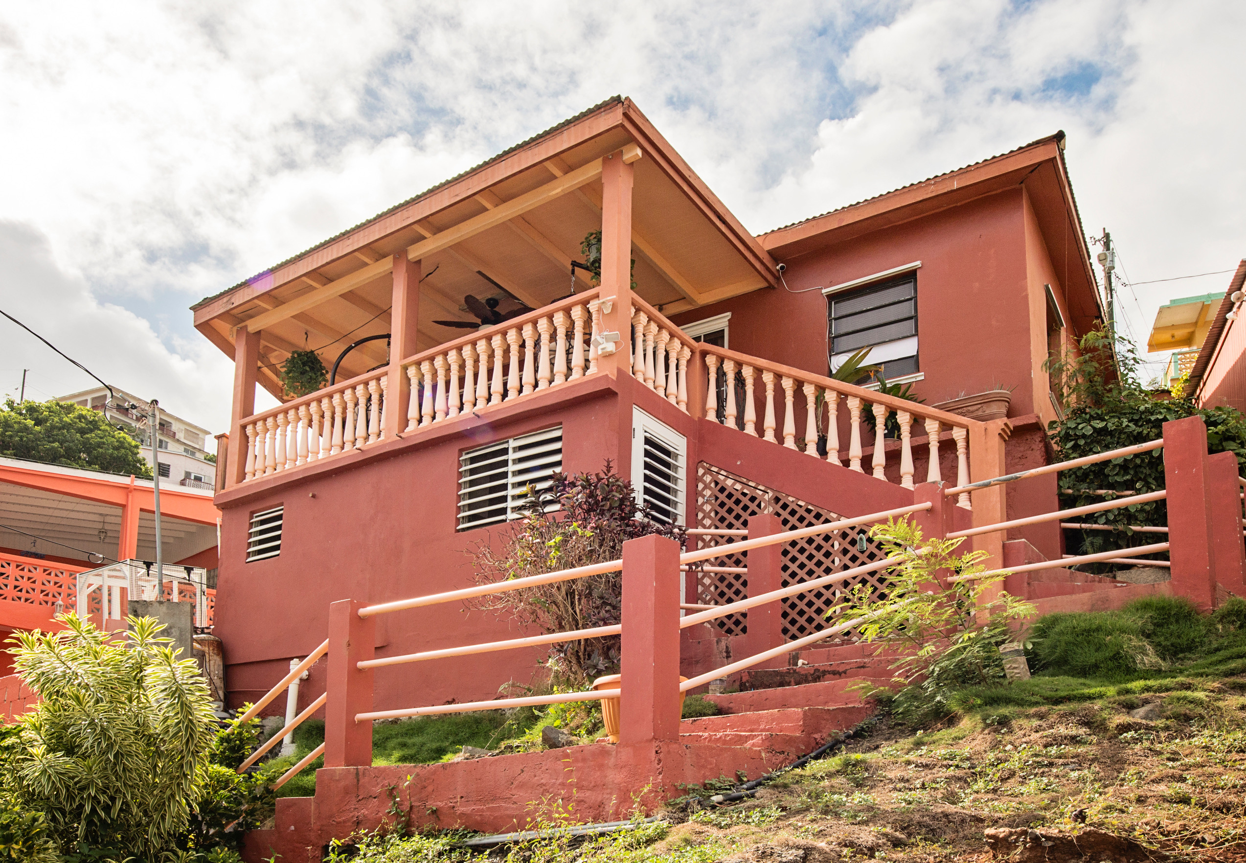 Front exterior of 60 Anna's Fancy in Charlotte Amalie St Thomas